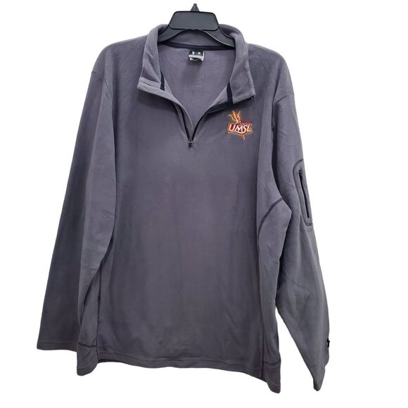 Under Armour UnderArmour Men's Gray UMSL Tritons‎ Missouri Fleece LS Pullover XL - Picture 1 of 8